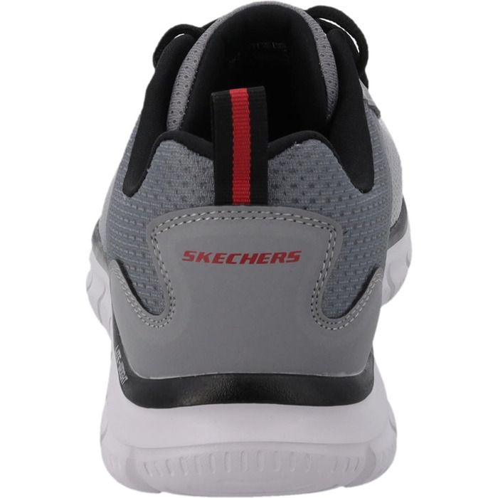 Чоловічі кросівки Skechers Max Cushioning Arch Fit (40 EU, сіро-чорні) — анатомічна підтримка та амортизація