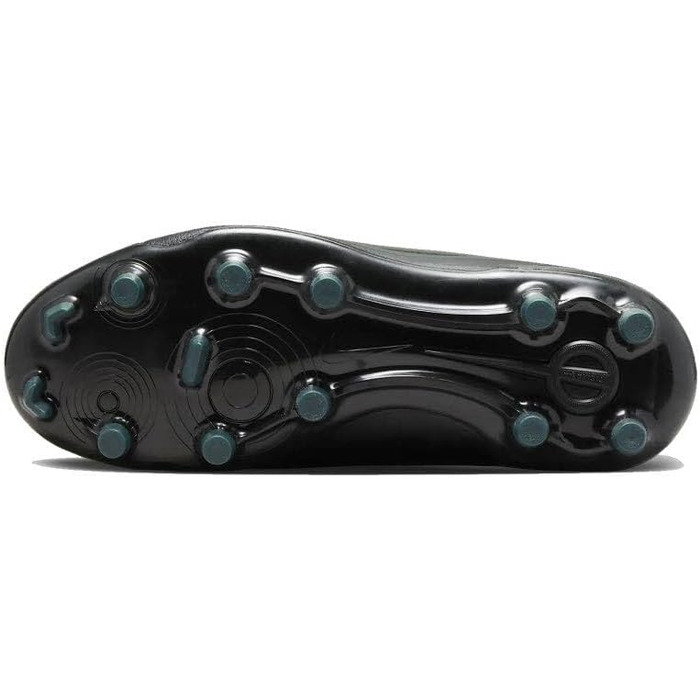 Дитячі футбольні бутси Nike Legend 10 Academy FG/MG (37.5 EU, чорний/чорний/темно-зелений)