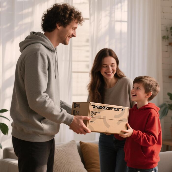 Ворота для футболу в сад для дітей. Набір для тренувань з 2-х воріт Pop-Up, складаються, для гри в приміщенні/на вулиці. Включає м'яч розміру 3, конуси (10 шт.) та насос для м'яча