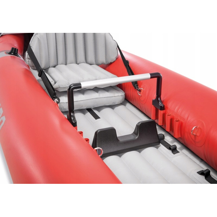 Надувний каяк Intex Excursion PRO K2 з комплектом весел, сидінь та насосом