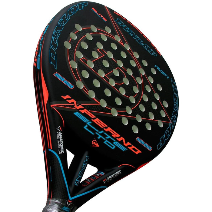 DUNLOP Inferno Elite - ракетка для падел-тенісу (синій/помаранчевий)