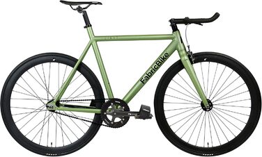 Велосипед FabricBike Light Fixie, алюмінієва рама, синглспід, 28'', зелений Cayman, розмір M (54 см), 9.45 кг