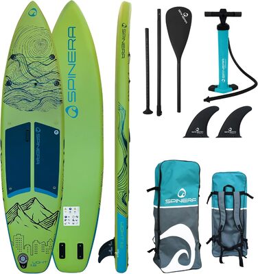 Надувна SUP-дошка SPINERA Light 11'8, 360x84,5x15 см для веслування стоячи