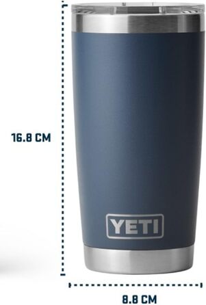 Термос YETI Rambler з кришкою MagSlider, колір Key Lime, 591 мл