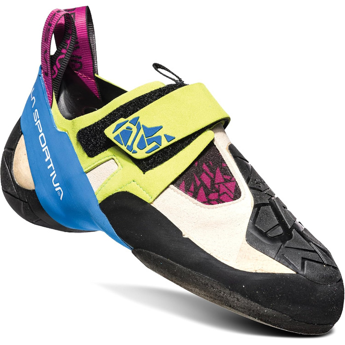 Чоловічі скелелазні туфлі La Sportiva Skwama (36 EU, зелено-блакитні)