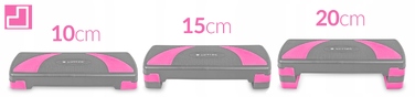 Ступін Sapphire SG-055-PINK