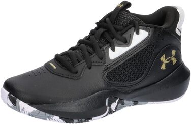 Кросівки баскетбольні Under Armour Lockdown 6 для дітей, чорні, 38 EU