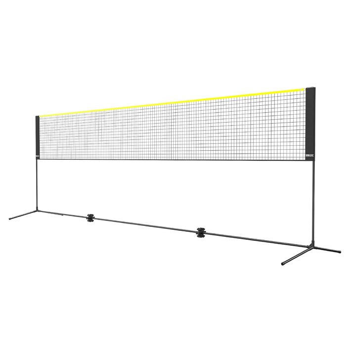 М'яка сітка для бадмінтону VEVOR, регульована по висоті, 510 x 155 x 103 см, складне поле для піклболу, портативна, легка в збірці, комплект сітки для тенісу з стійками та сумкою