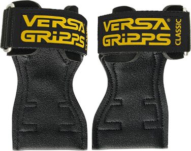 Versa Gripps Classic оригінальні, тренувальні лямки для штанги, синя етикетка, розмір XS (обхват зап'ястя 12,7-15,2 см), вироблено в США