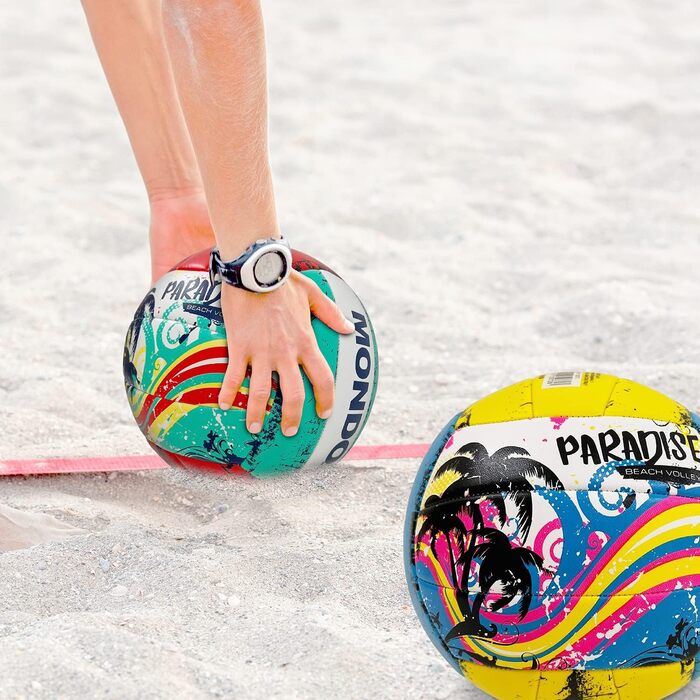 Mondo Toys Волейбольний м'яч Spielball - розмір 5, PVC, м'який дотик (BEACH VOLLEY PARADISE)