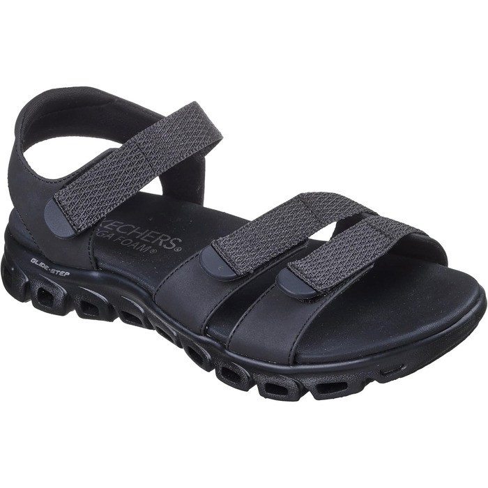 Спортивні сандалі Skechers Glide-Step Count On Me для жінок (39 EU, чорний)