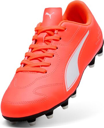 Дитячі футбольні бутси PUMA Vitoria II FG/AG Jr - біло-червоні (4 UK)