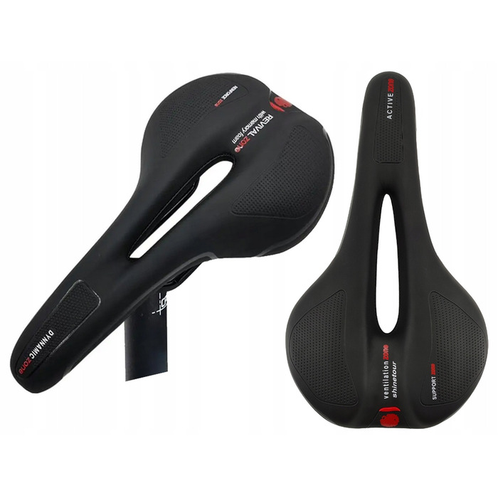 Велосипедне сідло Verk Group з відбивачем, 150 мм