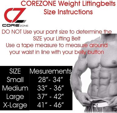 Шкіряний пояс для важкої атлетики COREZONE 10,2 см XL, для чоловіків та жінок, підтримка спини, паверліфтинг, фітнес, тренажерний зал