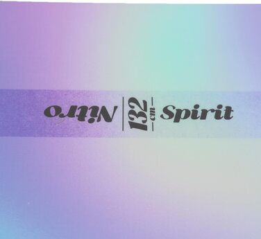 Дитяча сноуборд-дошка Nitro Spirit Youth 121 см для фрістайлу та all-mountain, twin-форма, для дівчаток