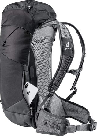 Рюкзак для туризму Deuter AC Lite 32 EL Extra Long, чорний/графіт