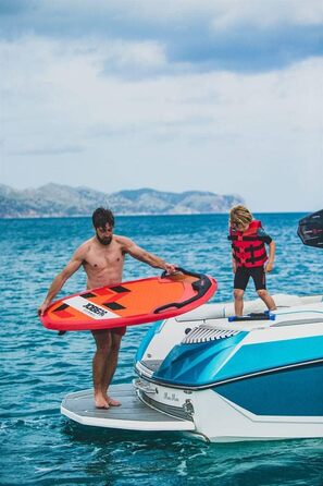 Рятувальний жилет Jobe Junior 50N для водних видів спорту, водних лиж, гідроцикла та вейкборду, легкий універсальний червоний