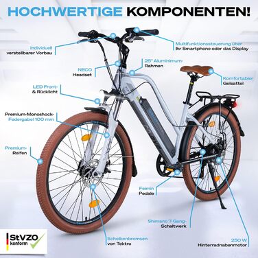 Електровелосипед BLUEWHEEL BXB85 26
