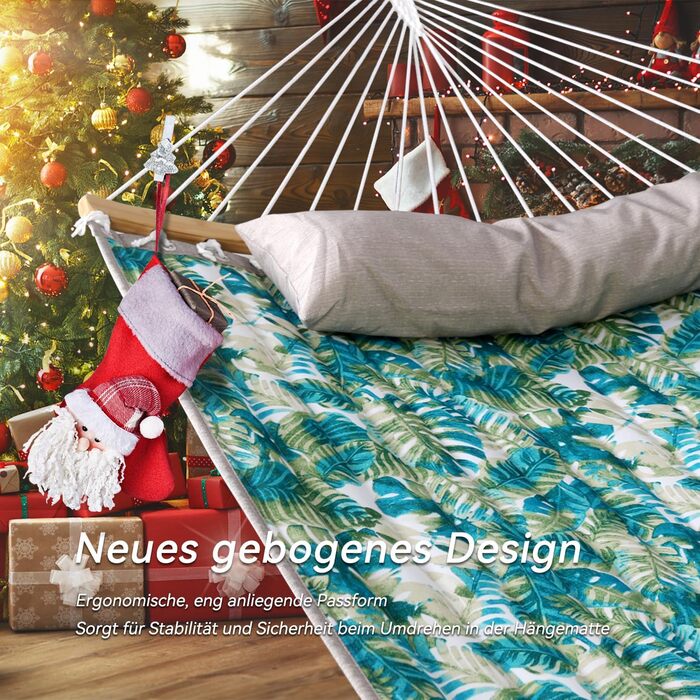 Намет-гамак Bathonly для 2 осіб, 3 м, блакитний, до 204 кг, з подушкою та сумкою