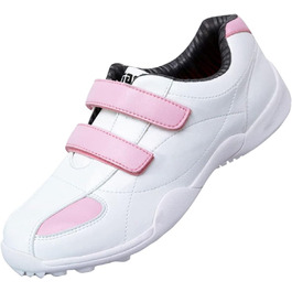 Жіночі гольф-туфлі PGM водонепроникні, без шипів, на липучці, рожеві, 38 EU