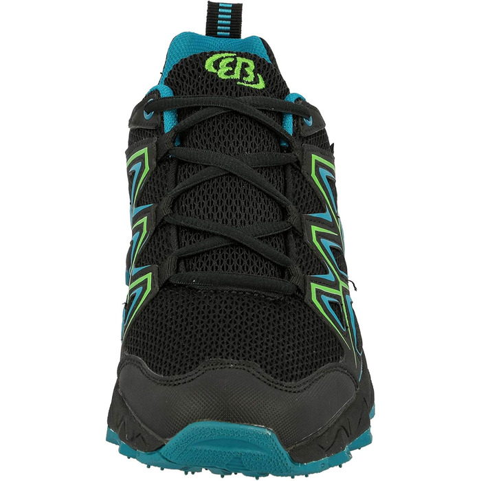 Черевики трекінгові та для ходьби Brütting Power Unisex, 42 EU, Чорний, Petrol, Зелений