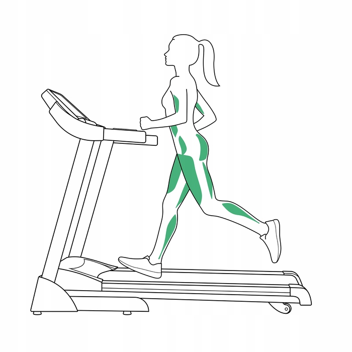 Електрична бігова доріжка Urbogym V720S до 150 кг