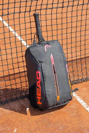 Рюкзак туристичний HEAD Tour 25L Schwarz/Flame - міцний, для подорожей