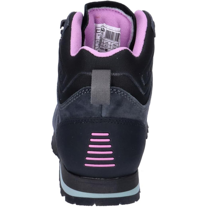 Жіночі трекінгові черевики CMP Alcor 2.0 Mid Wmn, водонепроникні, 39 EU, Piombo Ametista