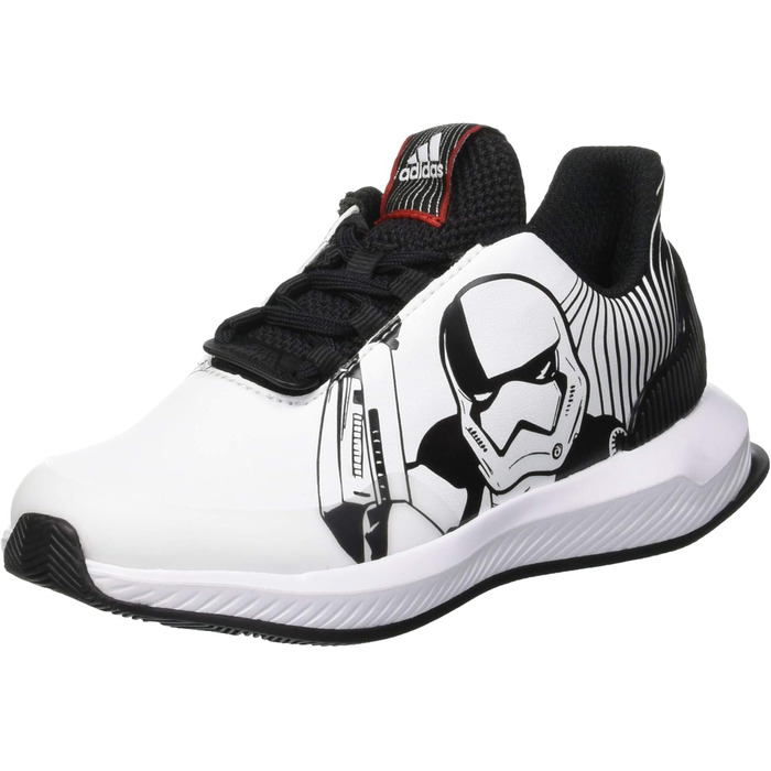 Дитячі кросівки Adidas RapidaRun Star Wars - Червоно-чорні (38 2/3 EU)