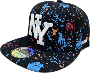 Дитяча кепка SNAPBACK USA J26 для підлітків, чорна, камуфляж, універсальний розмір