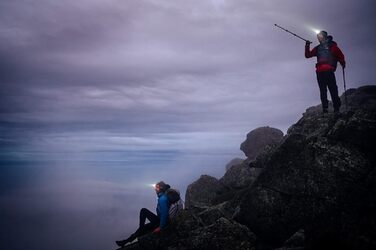 Ліхтар на голову Petzl Actik - сірий, унісекс