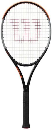 Тенісна ракетка Wilson 2, чорна/сіра/помаранчева