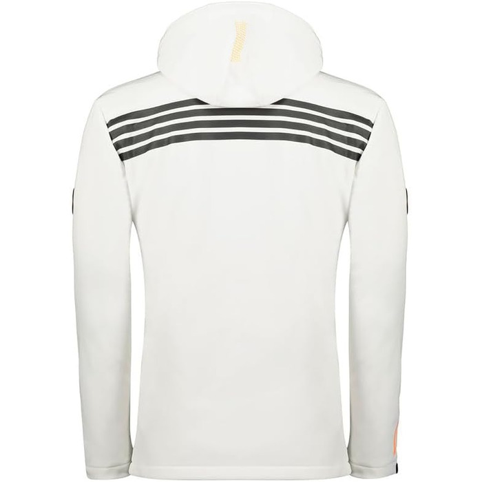 Чоловіча куртка Softshell Geographical Norway Romano — водонепроникна та дихаюча тактична куртка з капюшоном для гірських походів, лиж та активного відпочинку, біла, розмір S