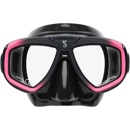 Маска для дайвінгу Scubapro Zoom EVO чорна/рожева