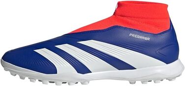 Кросівки футбольні adidas Predator League Laceless для дітей, розмір 38 2/3 EU, колір Lucid Blue/Cloud White/Solar Red