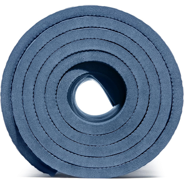 Йога-килимок Adidas 4 мм з перероблених матеріалів, протиковзкий, без ПВХ (176 x 61 см), Preloved Ink