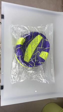 Волейбольний м'яч Lemondo Soft PU розмір 5 з помпою – вологостійкий, для пляжу, тренувань, залу та вулиці – комфортне зчеплення (з помпою)