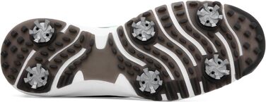 Жіночі гольф-туфлі зі шпильками, водонепроникні та легкі. Білий колір (41 EU, Чорний)