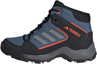 Кросівки для хайкінгу adidas Terrex Hyperhiker Mid Unisex, 38 2/3 EU, Wonder Steel Grey/Impact Orange