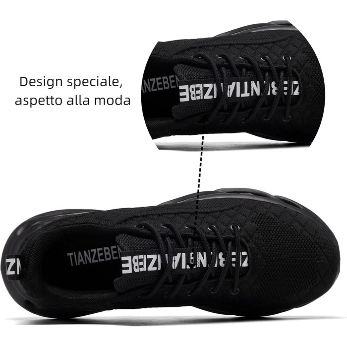 Жіночі кросівки для бігу та фітнесу Adidas (42 EU, чорні) - дихаючі, легкі, спортивні