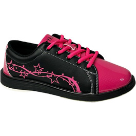 Жіночі боулінг-шоу Pyramid Rise Black/Hot Pink, 36 EU, зірки