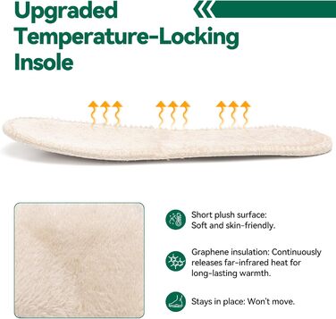 Зимові черевики чоловічі та жіночі – теплі, з підкладкою, зимові чоботи, чоботи для снігу, легкі, неслизькі, для активного відпочинку, трекінгу, снігу та повсякденного носіння, 38 EU, Хакі Gb189