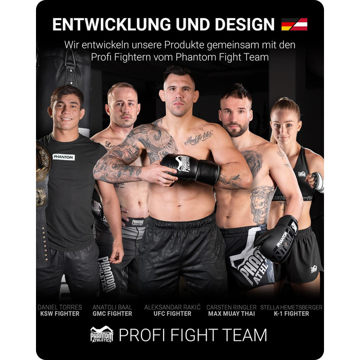 Боксерські рукавички Phantom Boxhandschuhe Elite ATF | 10- | для професійних боксерів (чоловіків та жінок)