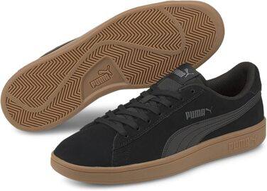 Кросівки PUMA Smash V2 унісекс, чорні (Puma Black), розмір 46 EU
