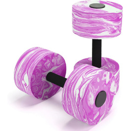 Гантелі для аквафітнесу Jellydog, 2 шт. - EVA, для плавання, фітнесу, водяних вправ, рожеві