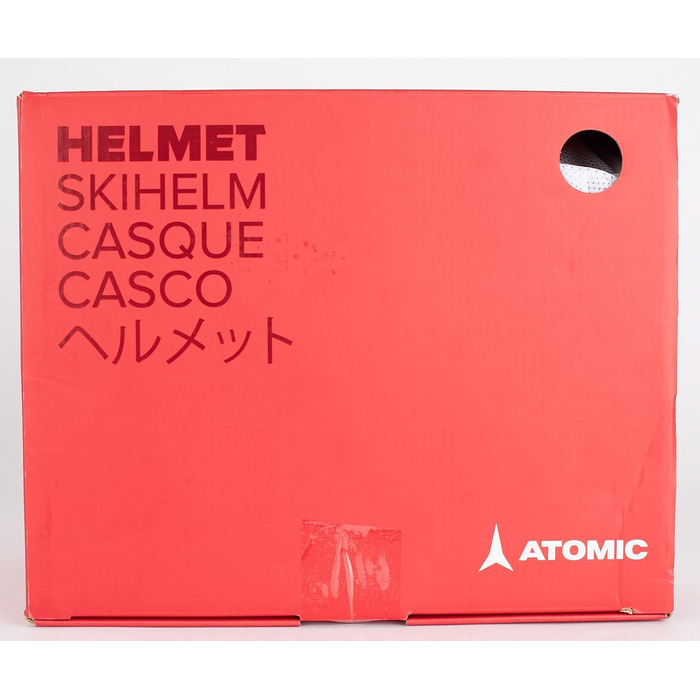 Гірськолижний шолом ATOMIC Savor Visor Stereo з візором, чорний, розмір 59-63, максимальна амортизація, вентиляція Aircon, дзеркальне покриття