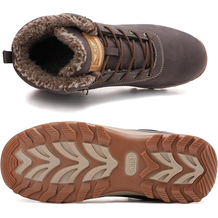 Зимові черевики Arrigo Bello: утеплені, непромокаючі, антиковзні, для жінок та чоловіків, розмір 36-46, колір коричневий