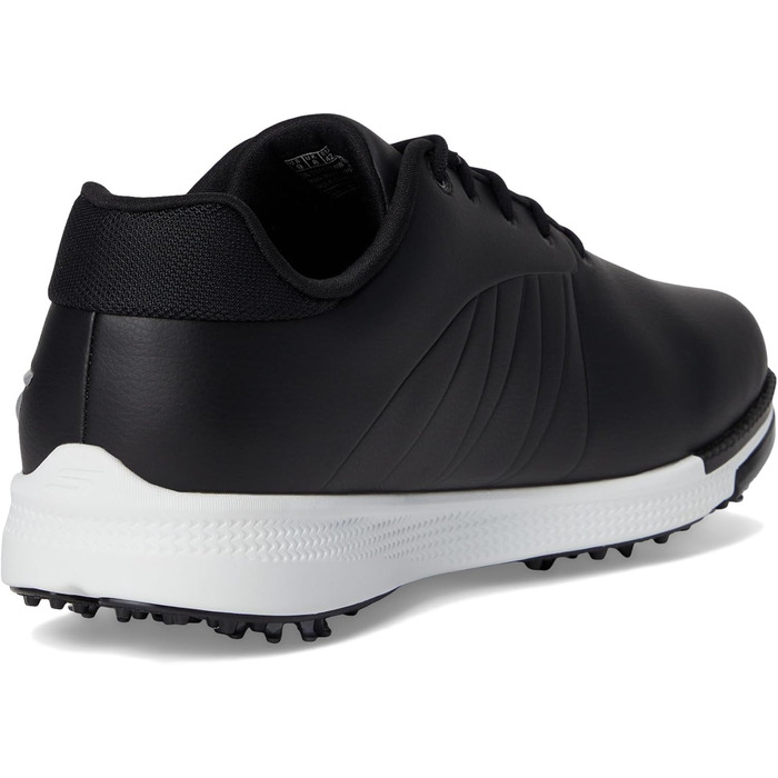 Чоловічі гольф-туфлі Skechers Tempo, водонепроникні, легкі, чорно-білі (45 EU, широка колодка)