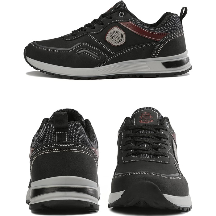 Кросівки чоловічі ARRIGO BELLO для активного відпочинку, спорту та прогулянок. Розміри 41-46 (43 EU, A3, чорний)