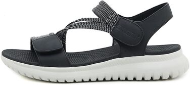 Жіночі сандалії літні Wandersandalen Freizeit Plateau - спортивні сандалії для відпочинку та прогулянок, чорного кольору, розмір 35-42 EU